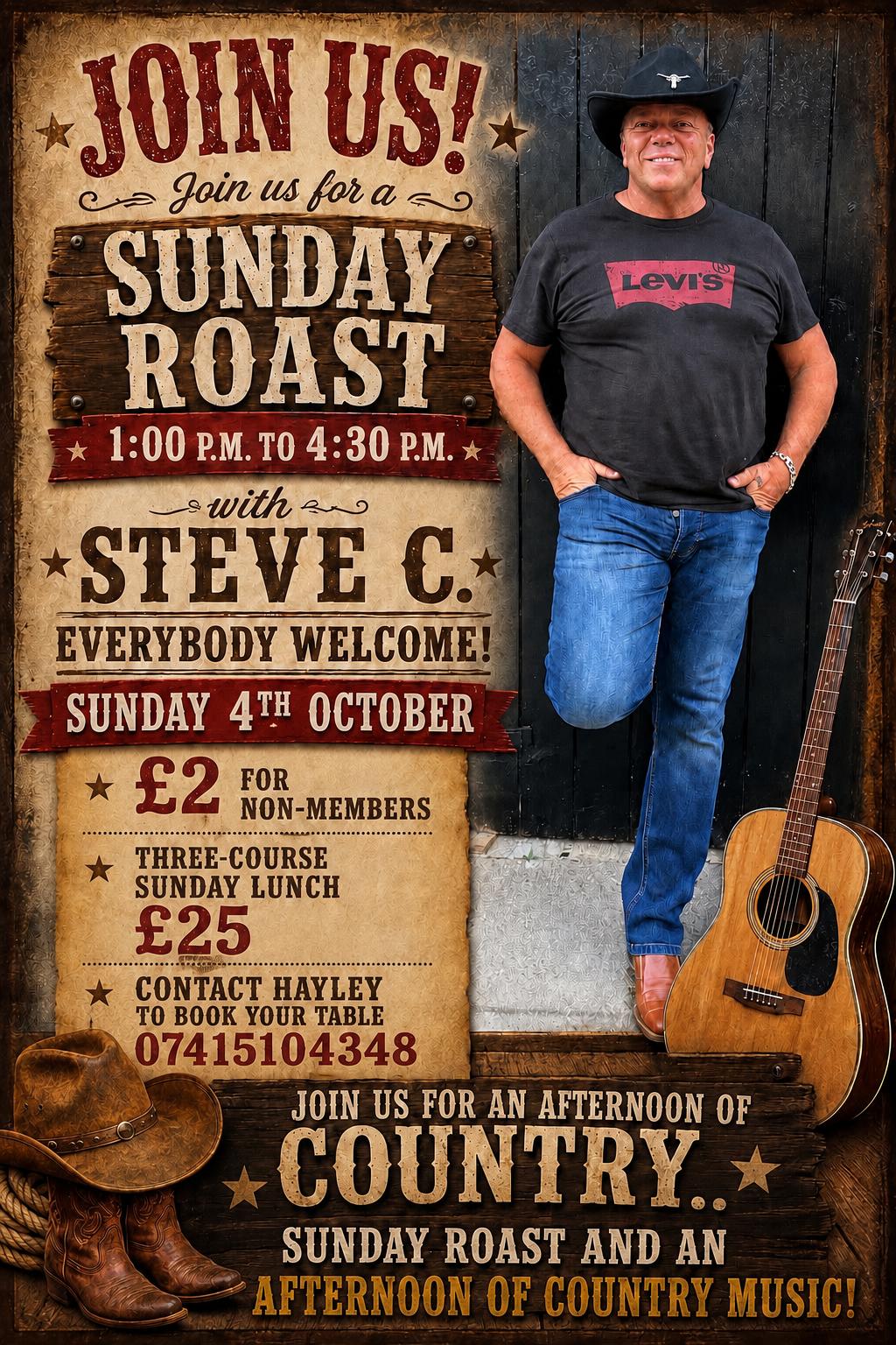 Poster for Country & Western featuring Steve C